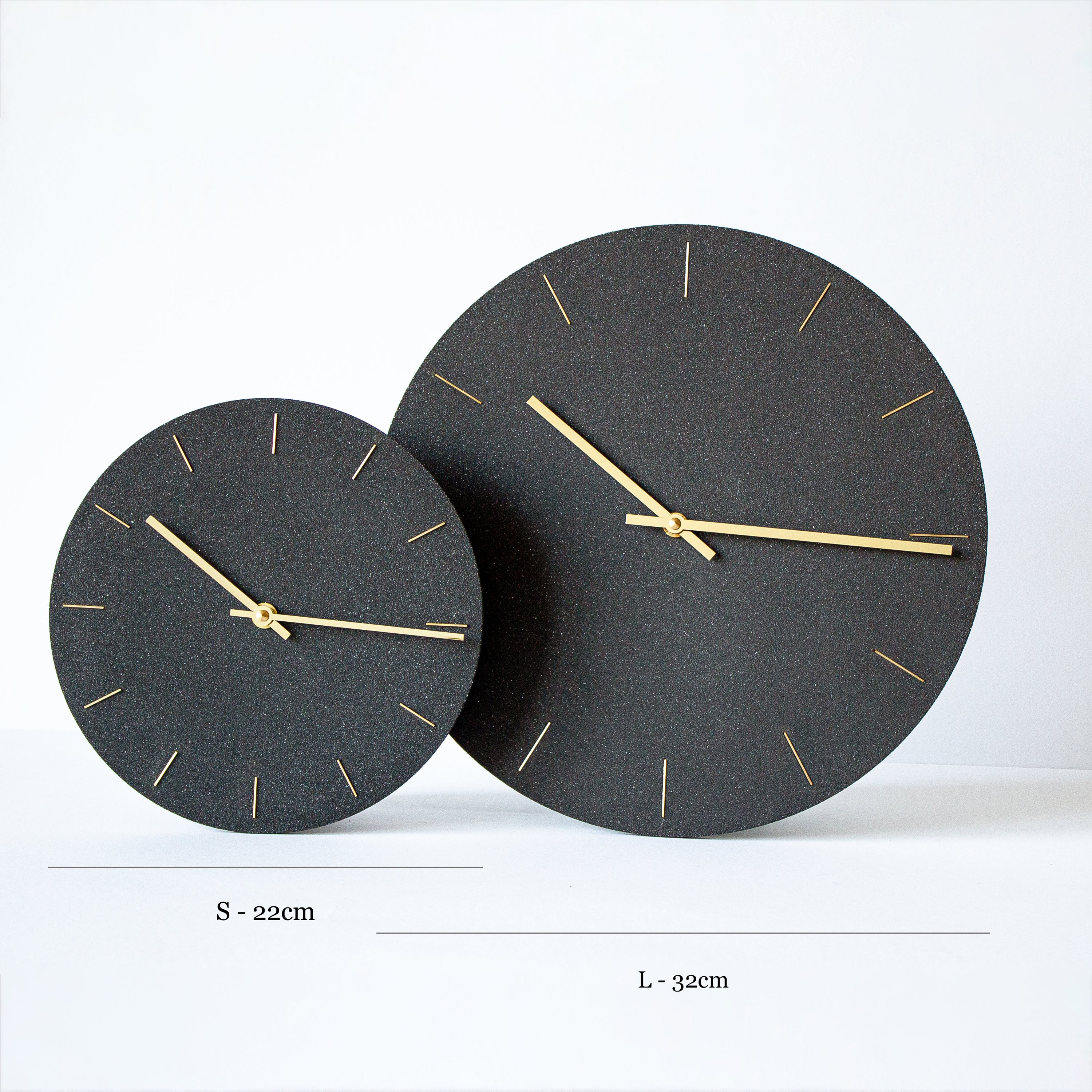 Clock, Taupe