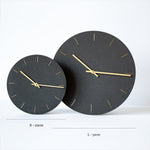 Clock, Taupe