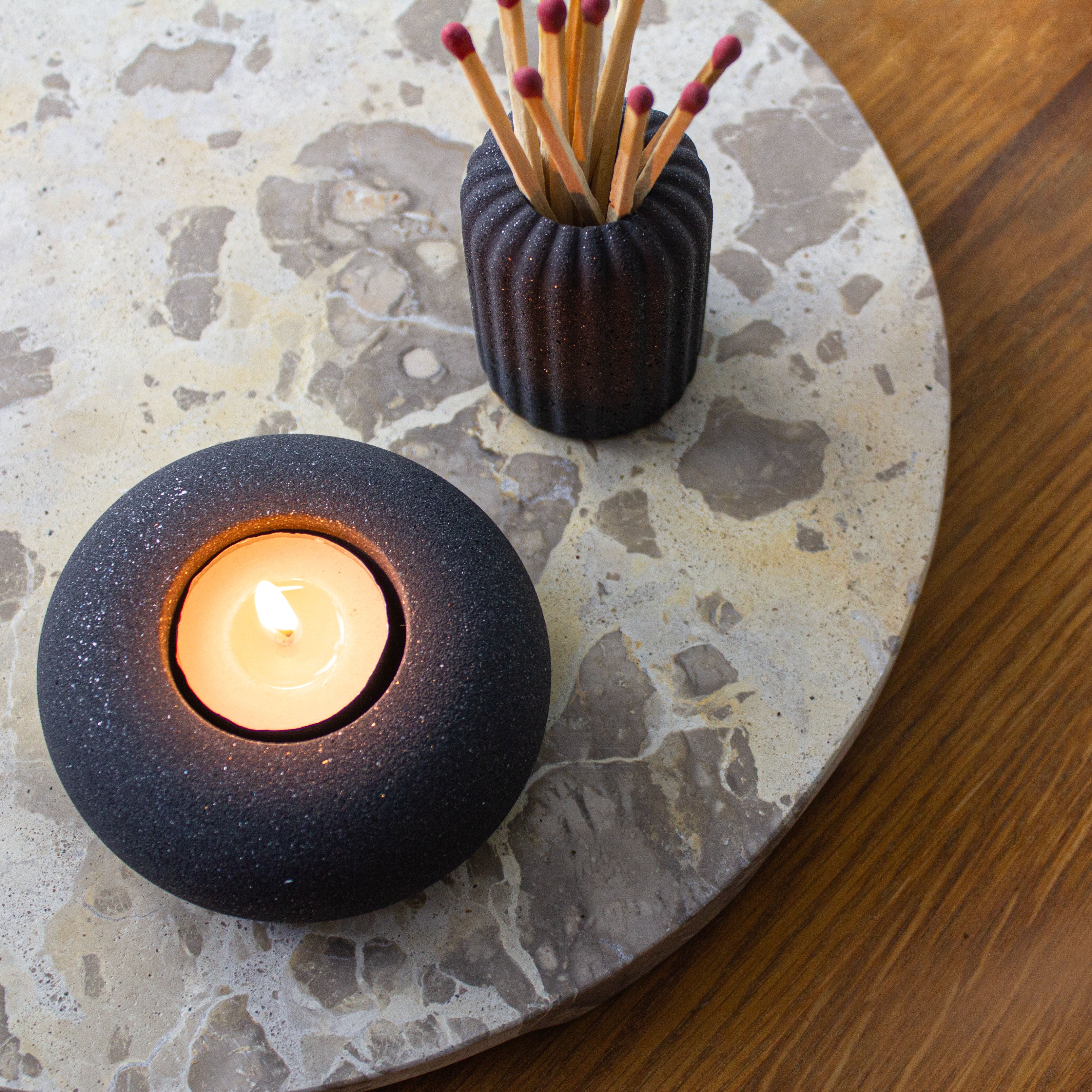 Pebble Tealight Holder