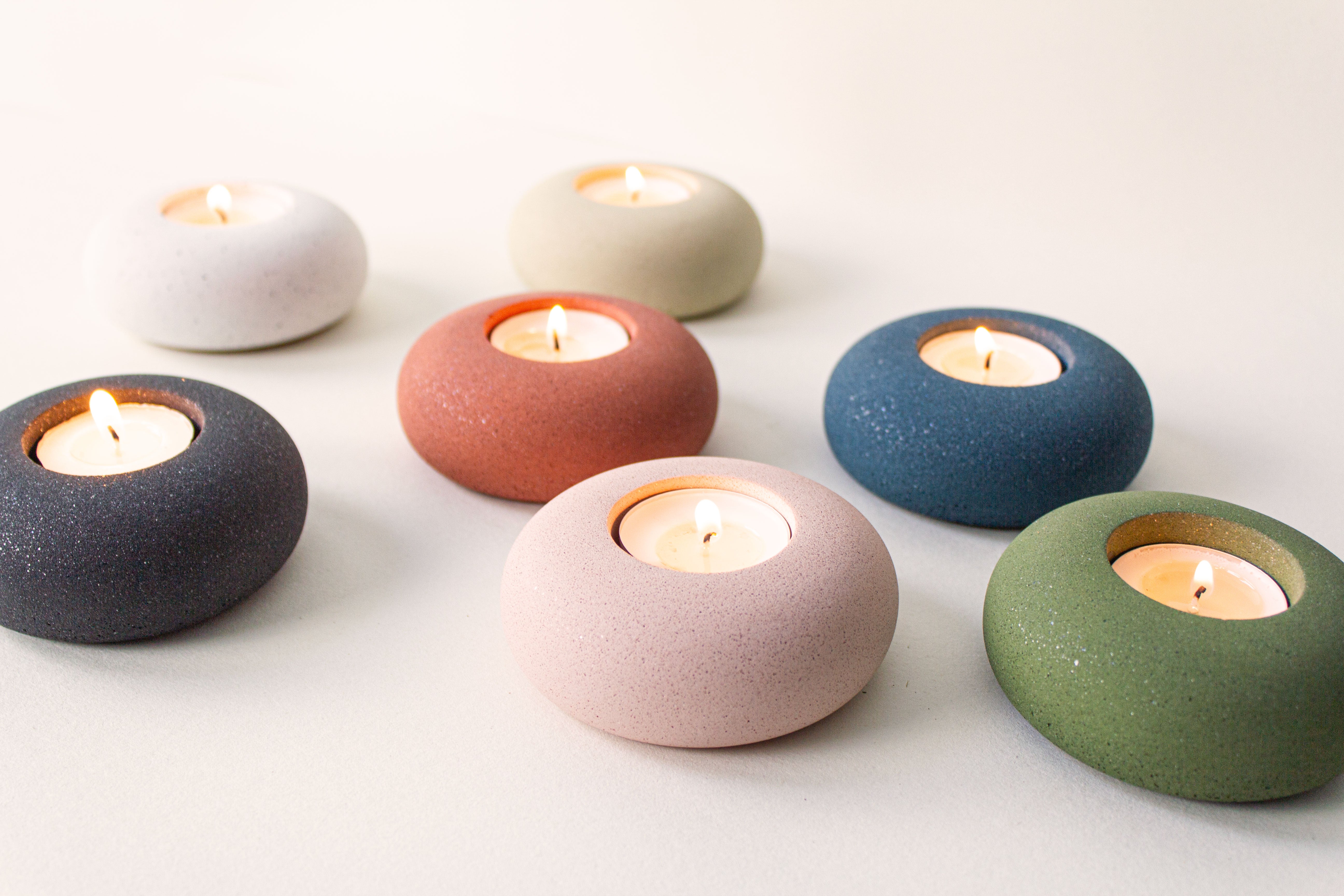 Pebble Tealight Holder