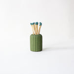 Ribbed Matchstick Holders
