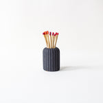 Ribbed Matchstick Holders