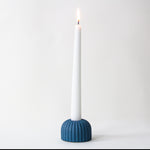 Ribbed Candle Holder, Small