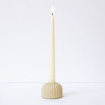 Ribbed Candle Holder, Small