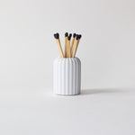 Ribbed Matchstick Holders 2024